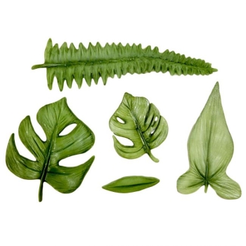 Silicone Mould - Tropical Leaves